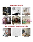 Здравa самозалепващa кукa за закачане прозрачна